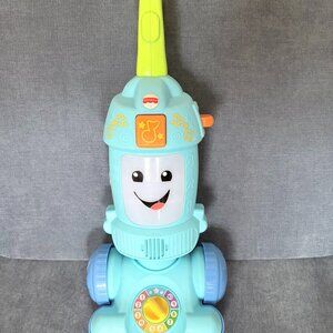 Fisher-Price Toddler Toy Laugh & Learn Light-Up Learning Vacuum